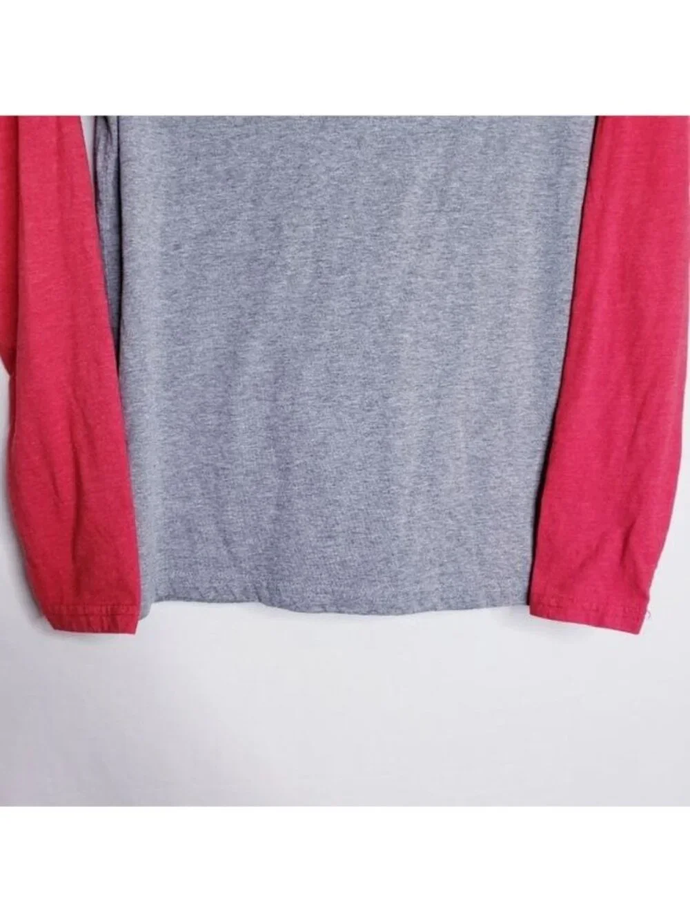 Ohio State Buckeyes Red & Grey Pullover Hoodie Long Sleeve Women's Size Small
